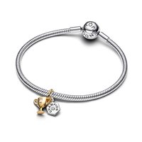 Charm Pandora Donna Travel and Hobbies in Argento Cubic Zirconia 764715C01 - 764715C01